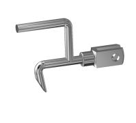 Loshaak, Opener hook, Rail en wissel, Rail and swiffel, 999.10.192, Dunnewolt parts, Senso Technics, sparepartsonline.shop, 
